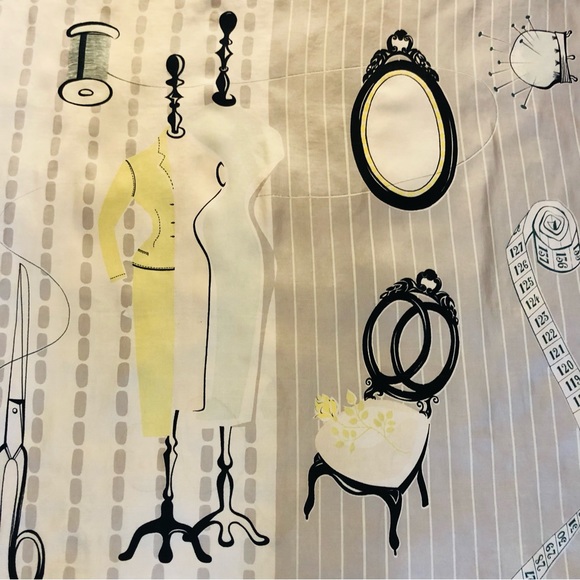 Vintage Numbered Silk Scarf - Picture 5 of 11